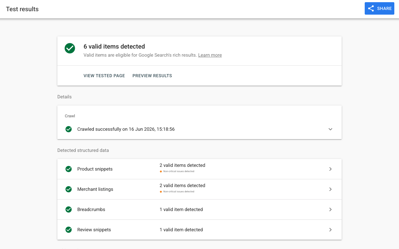 Structured data Ubak Machines in WordPress website door Gaaf - digital agency