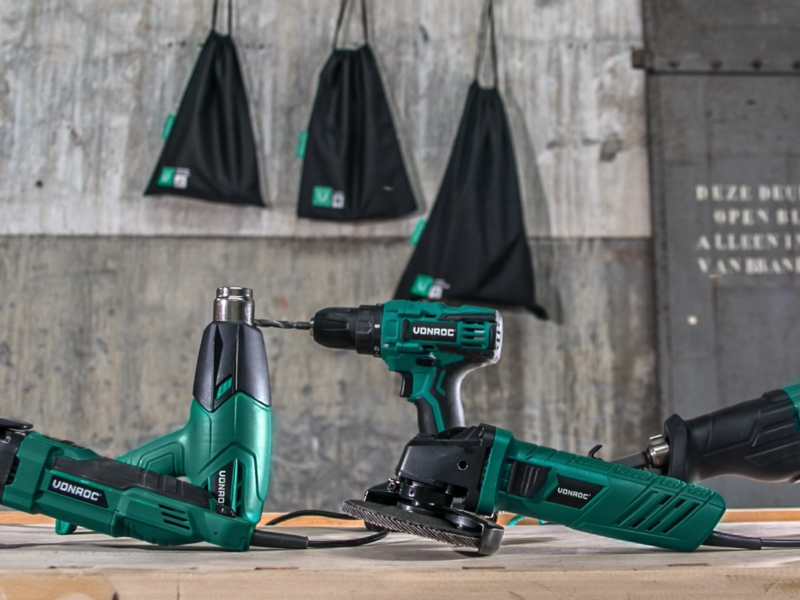 Vonroc elektrisch gereedschap assortiment